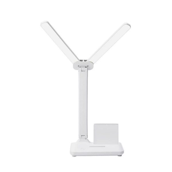 Lampara De Escritorio Luz Led Doble Cabezal