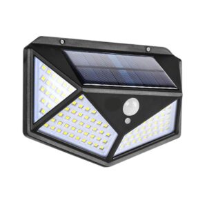Lampara Luz LED Solar Exterior 4000K Con Sensor de Movimiento