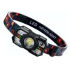 Lampara Tipo Minero Led Con Sensor De Mano Ajustable 45° Recargable