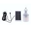 Lámpara Led De Emergencia Recargable USB O Panel Solar