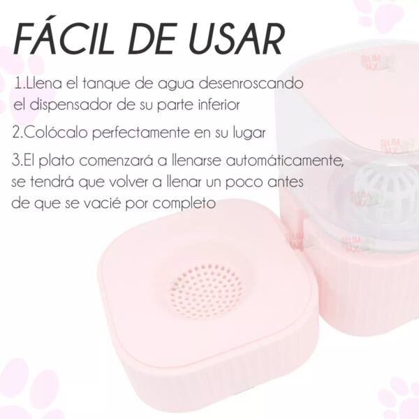 Bebedero Dispensador Automático Para Mascotas