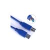 Cable Usb 3.0 Macho a Tipo B  De Alta Velocidad 5 Mt Para Impresora O HDD