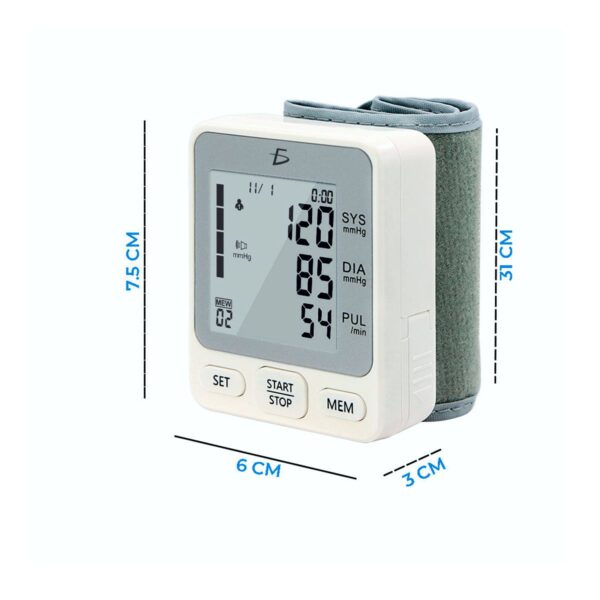 Monitor Digital De Presion Arterial De Brazo Incluye Baterias