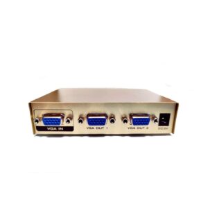 Divisor Activo Splitter Duplica 1 Salida a 2 Salidas VGA