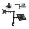 Soporte Articulado De Escritorio Para Laptop Y Monitor De Hasta 32"