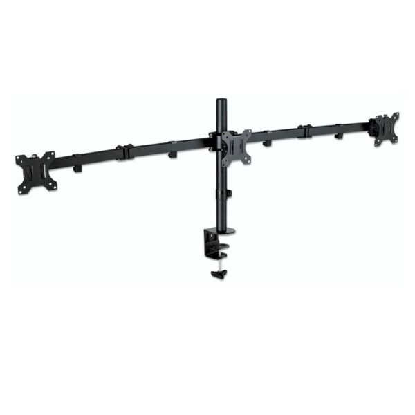 Soporte Articulado Para 3 Monitores de 14 a 27 Pulgadas