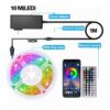Tira De 10 Metros De Luces LED RGB Control por APP o IR