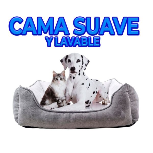 Cama Para Mascotas Acolchonada 80cm X 70cm
