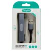 Hub USB 3 Puertos Para Computadora o Laptop Cuerpo de Aluminio