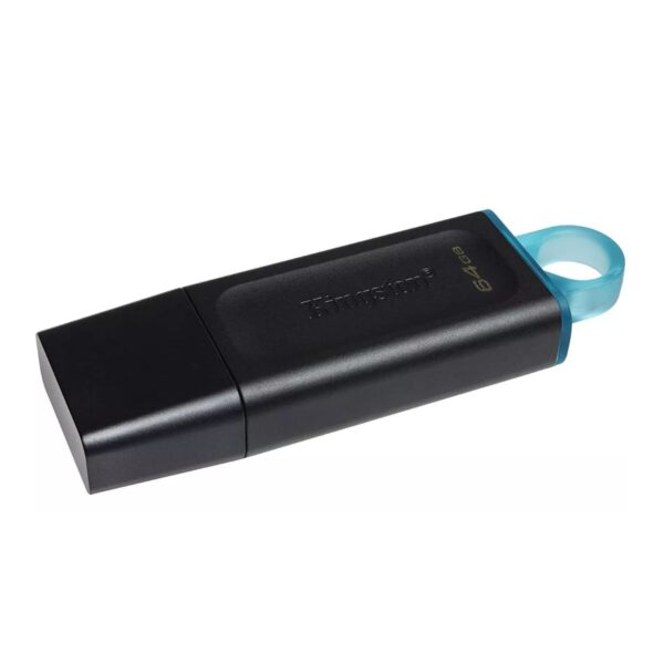 Memoria USB Kingston DataTraveler Exodia, 64GB, USB-A 3.0, Negro