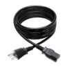 Cable De Corriente Trifasico Para CPU o Monitor 1.5mt