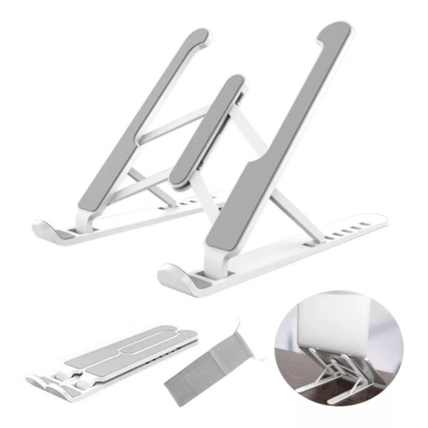 Base Soporte Ajustable y Plegable Para Laptop o Tablet