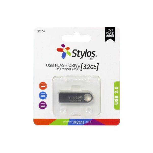 Stylos Memoria USB 2.0 32Gb Metalica