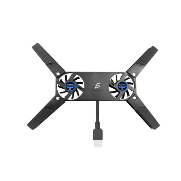 Soporte Base Plegable Con Ventilador USB Para Laptop
