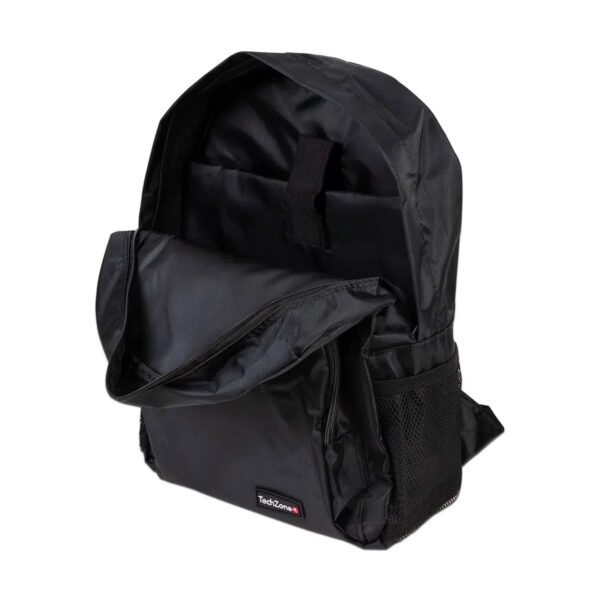 Techzone Mochila de Nylon TZLBP02 para Laptop 15.6" Negro