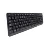 Teclado Vorago Multimedia Alámbrico USB Negro