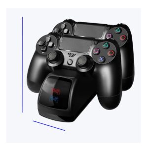 Estacion De Carga Para 2 Controles Inalambricos PS4