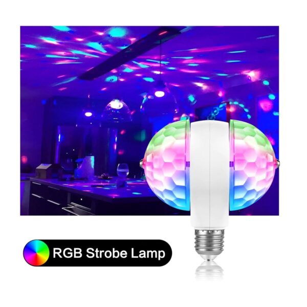 Foco E27 Luz LED RGB De Fiesta