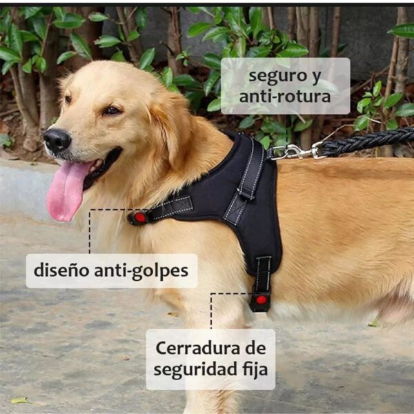 Pechera Pretal Para Perros Estilo Camuflaje Talla M o L