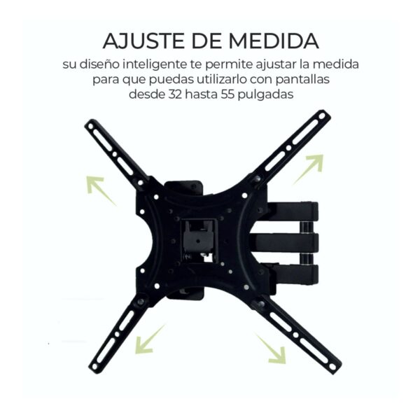 Soporte Articulado Para Pantalla de 32 A 55 Pulgadas