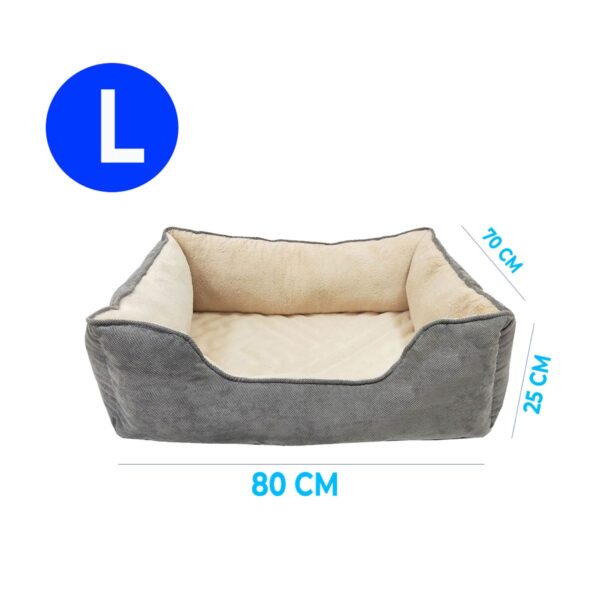 Cama Para Mascotas Acolchonada 80cm X 70cm