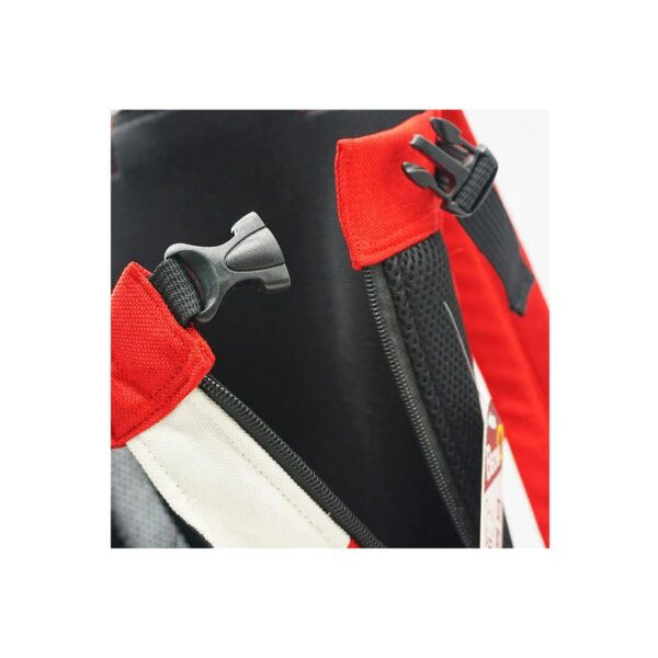 Mochila A 4 Patas Para Mascotas Chicas Roja