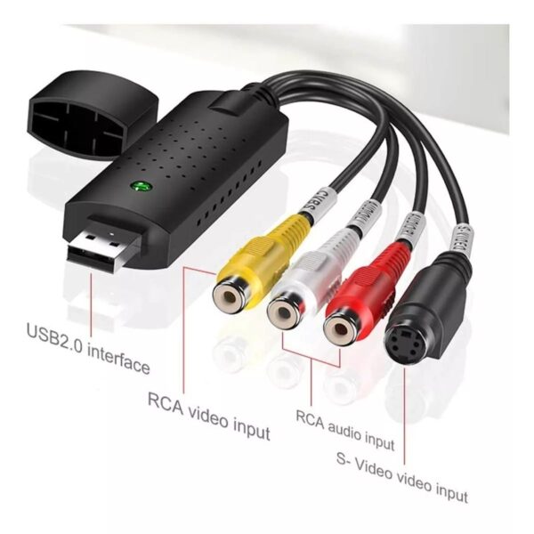 Capturadora De Audio y Video De RCA a USB