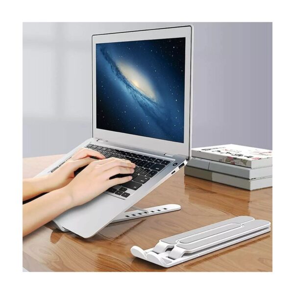 Base Soporte Ajustable y Plegable Para Laptop o Tablet
