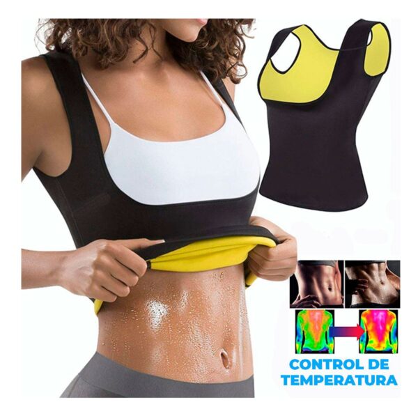 Chaleco Faja Reductora De Neopreno Para Quemar Calorías