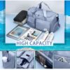 Maleta De Viaje Impermeable Con Espacio Para Zapatos