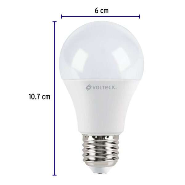 Voltek Paquete De 4 Focos Luz Fria 9W (60W)