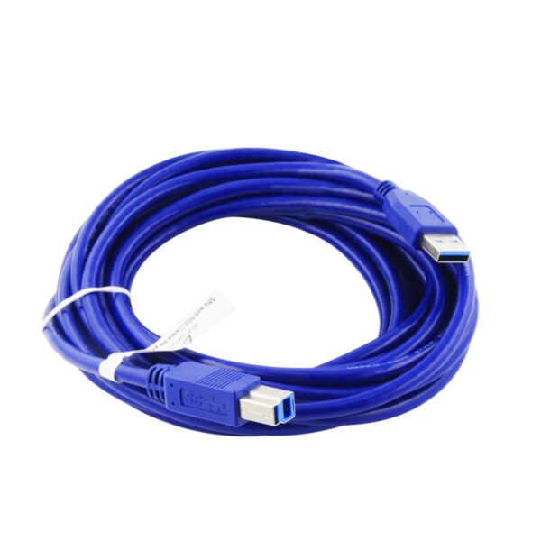 Cable Usb 3.0 Macho a Tipo B  De Alta Velocidad 5 Mt Para Impresora O HDD