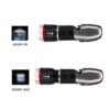 Lampara Tactica LED 3 Modo De Luz Multiherramientas