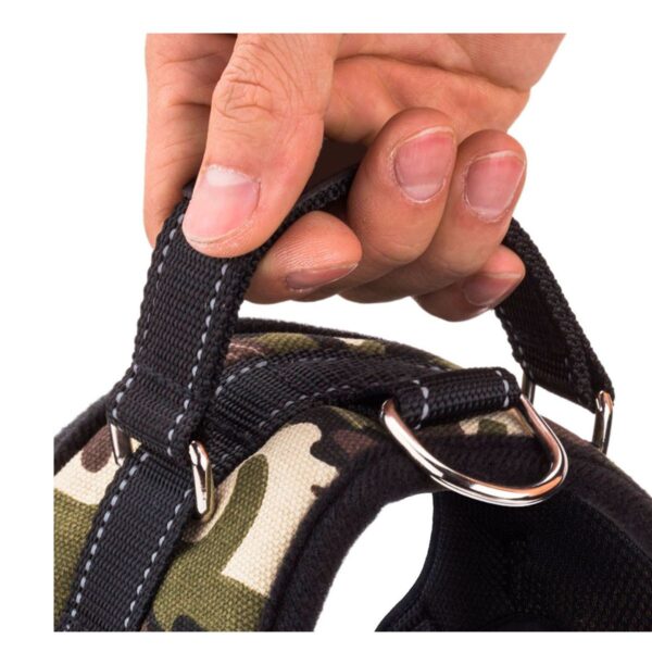 Pechera Pretal Para Perros Estilo Camuflaje Talla M o L