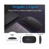 Mouse RGB Inalámbrico Recargable Diseño Slim