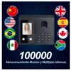 Reloj Checador Con Reconocimiento Facial Y Huella Digital