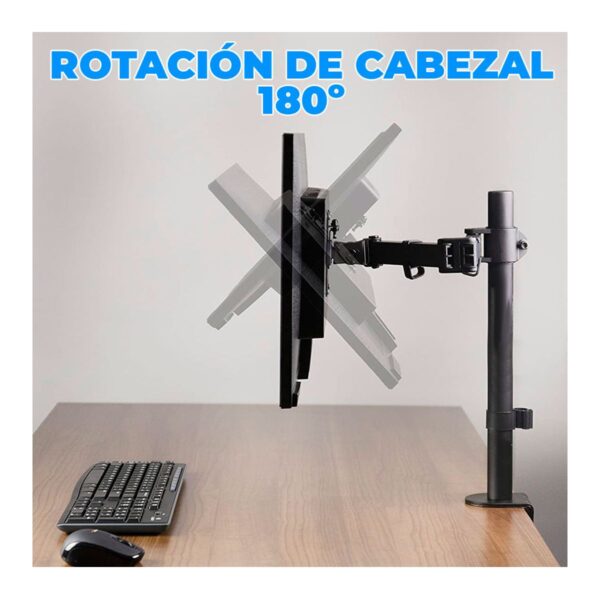 Soporte De Mesa o Escritorio Para 1 Monitor De 19 A 32 Pulgadas