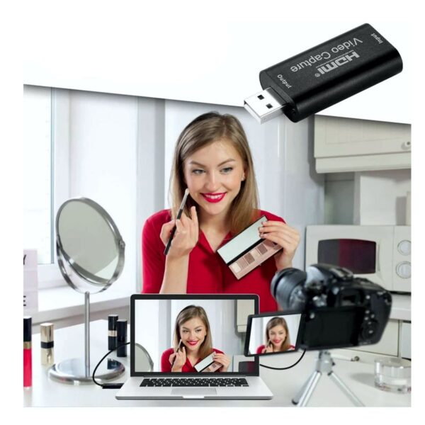 Capturadora De Audio Y Video HDMI a USB 1080p