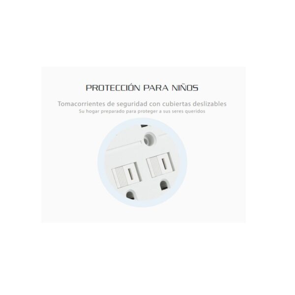Forza Power Supresor De Picos 6 Contacto 2 USB 1875W