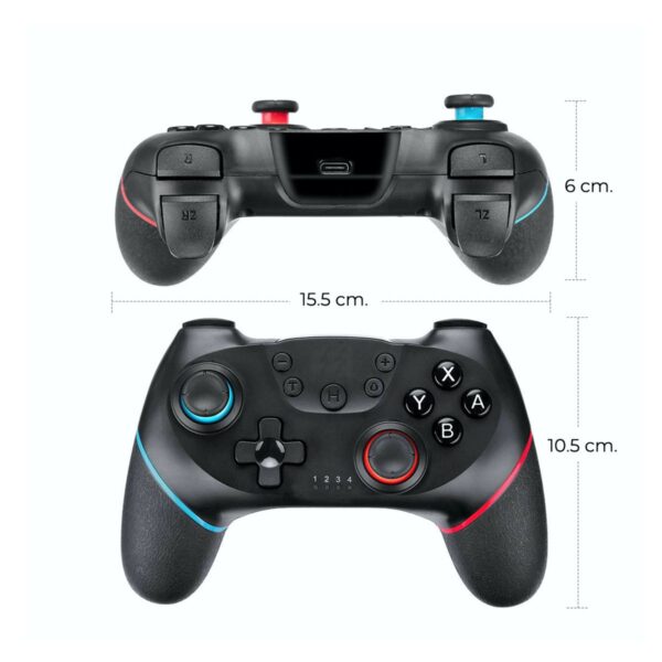 Control Bluetooth Para Nintendo Switch Con Vibracion