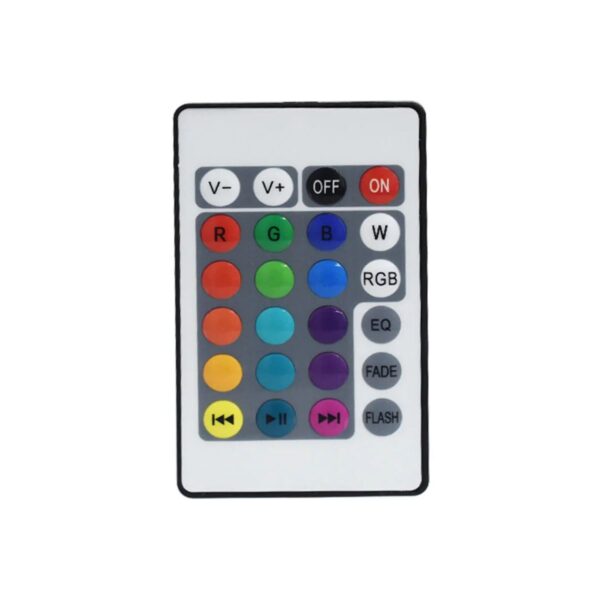 Foco Bocina RGB 48W Con Control Remoto
