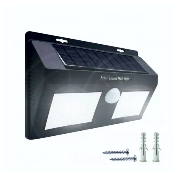 Lampara Recargable Con Panel Solar Integrado Uso Exterior