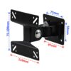 Soporte De Pared Para  Pantalla de 14 a 24 Pulgadas