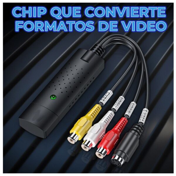 Capturadora De Audio y Video De RCA a USB