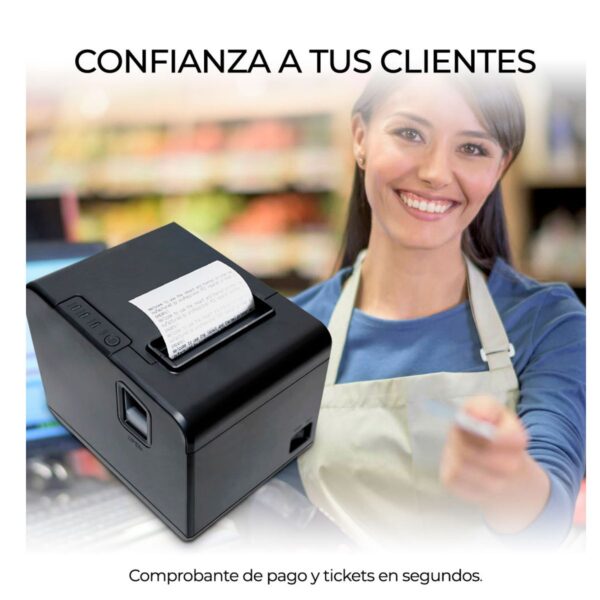 Impresora De Tickets Térmica Corte Automático 80mm Ideal Punto de Venta
