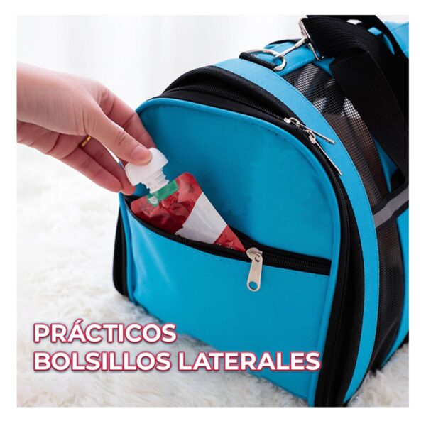 Maleta Transportadora Para Mascotas Vista Panoramica Talla S