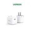 Ugreen Cargador Mini de 20W Serie Nexode Equipo Certificado Para Samsung y Apple