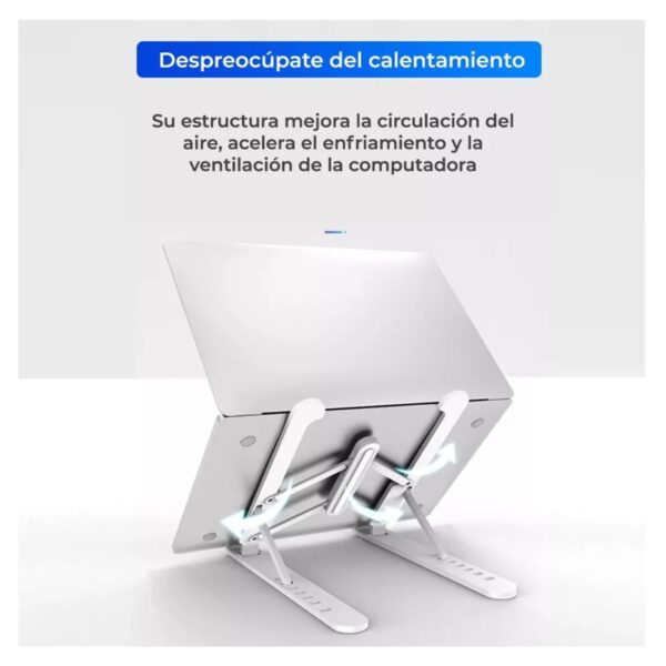 Base Soporte Ajustable y Plegable Para Laptop o Tablet