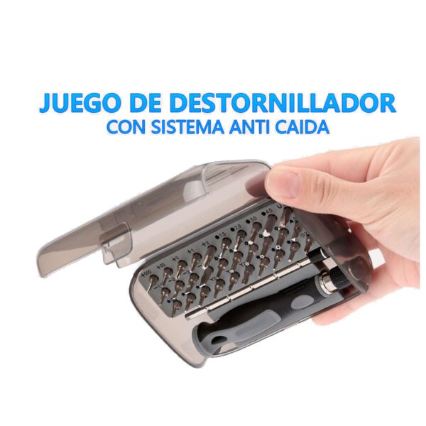 Juego De Destornillador Magneticos Con 30 Puntas