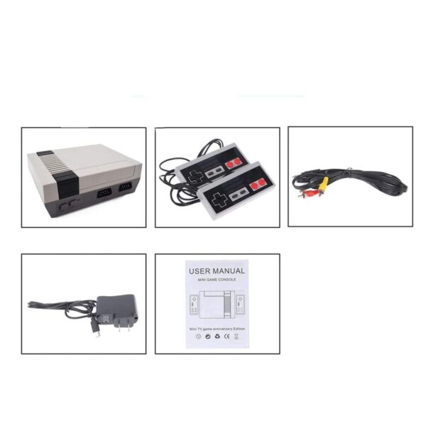 Consola Retro Arcade 620 Juegos Clásicos de 8 Bits Y Dos Controles
